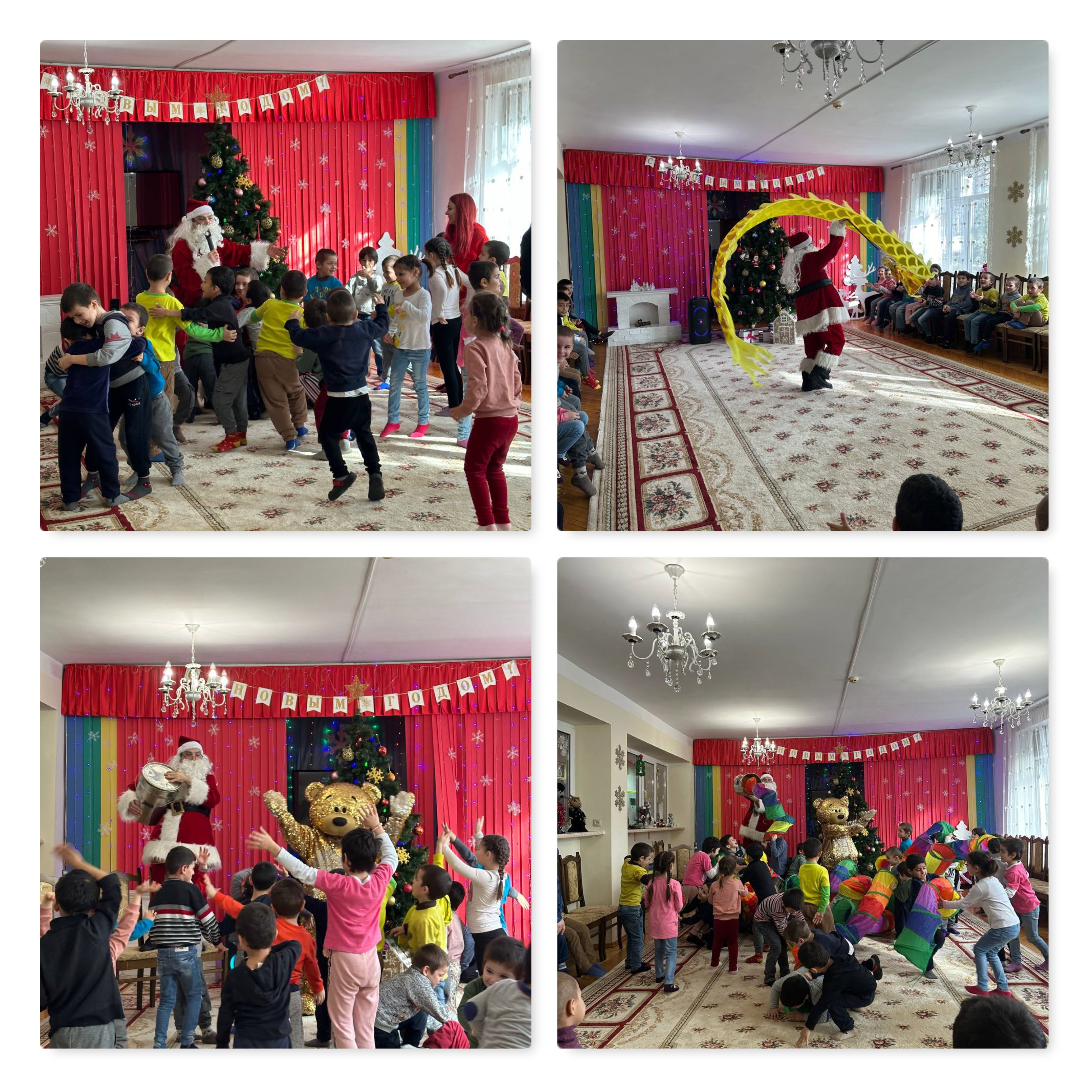 Волонтеры молодежного движения «Поможем вместе05» с акцией «Подари детям радость» посетили детей дошкольного отделения Центра